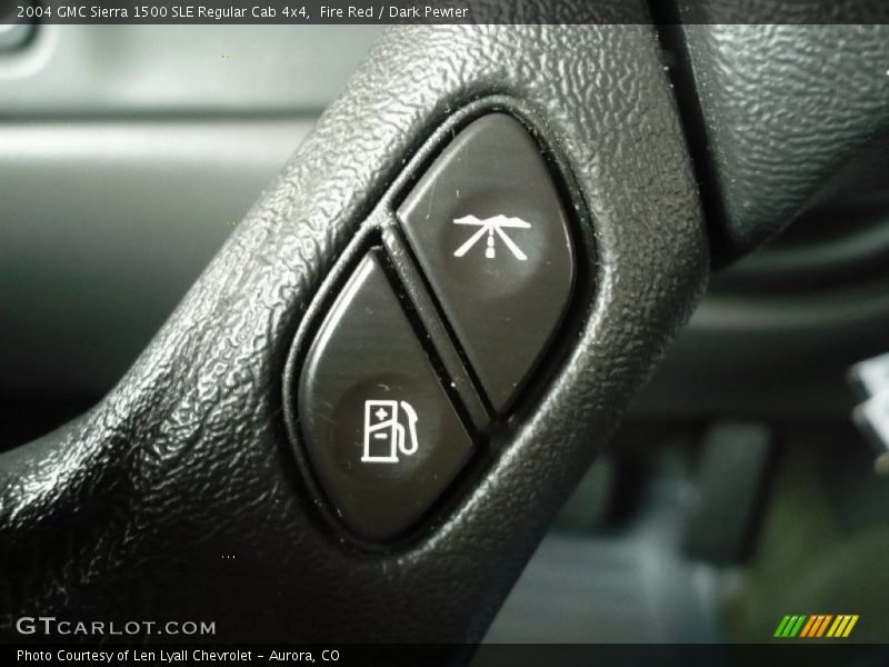 Fire Red / Dark Pewter 2004 GMC Sierra 1500 SLE Regular Cab 4x4