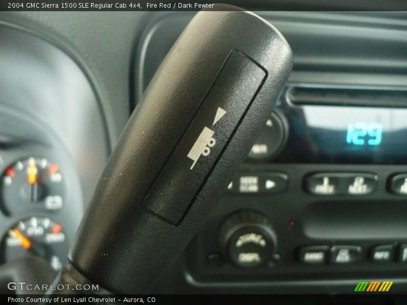 Fire Red / Dark Pewter 2004 GMC Sierra 1500 SLE Regular Cab 4x4