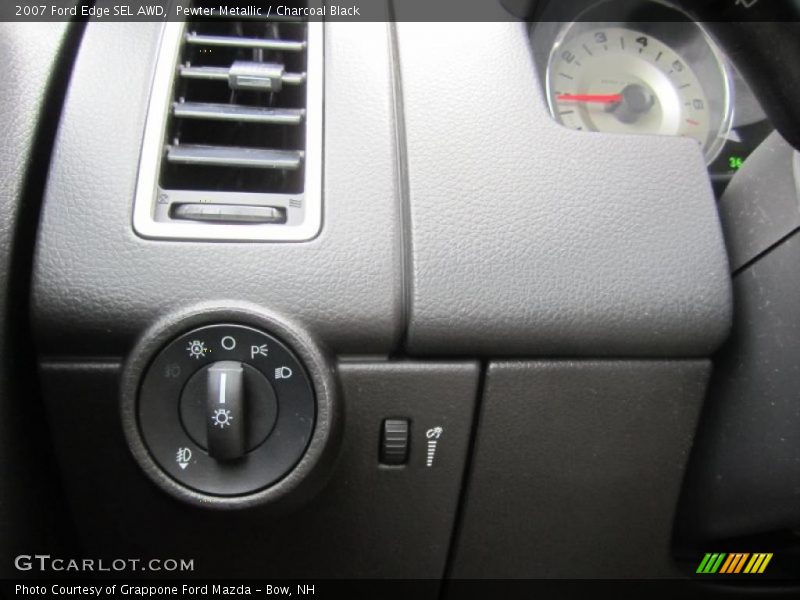 Pewter Metallic / Charcoal Black 2007 Ford Edge SEL AWD