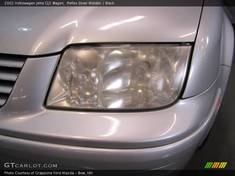 Reflex Silver Metallic / Black 2002 Volkswagen Jetta GLS Wagon