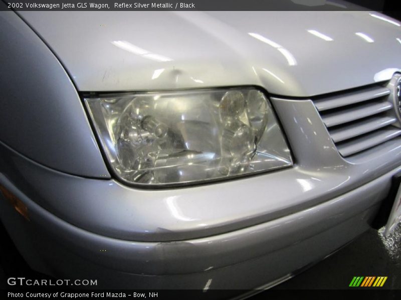 Reflex Silver Metallic / Black 2002 Volkswagen Jetta GLS Wagon