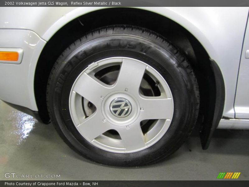 Reflex Silver Metallic / Black 2002 Volkswagen Jetta GLS Wagon