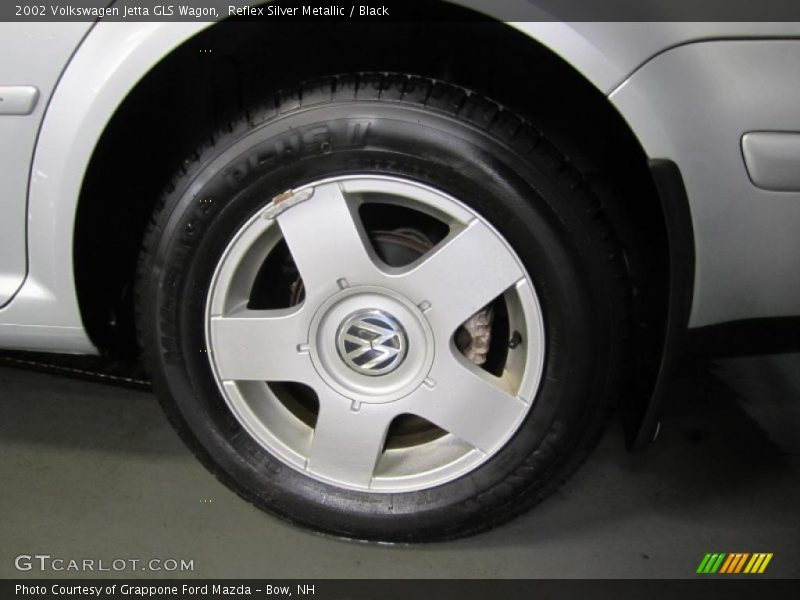 Reflex Silver Metallic / Black 2002 Volkswagen Jetta GLS Wagon