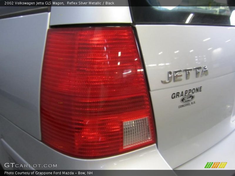 Reflex Silver Metallic / Black 2002 Volkswagen Jetta GLS Wagon