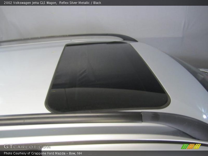 Reflex Silver Metallic / Black 2002 Volkswagen Jetta GLS Wagon