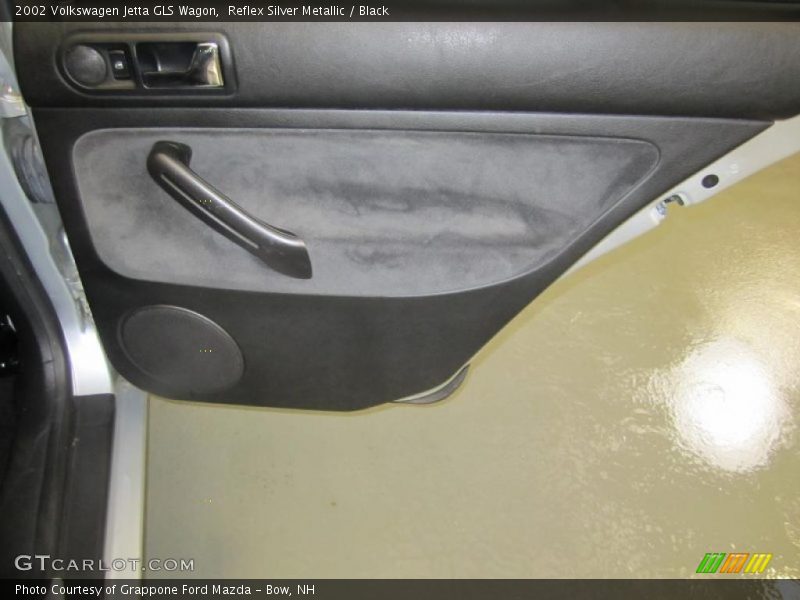 Reflex Silver Metallic / Black 2002 Volkswagen Jetta GLS Wagon