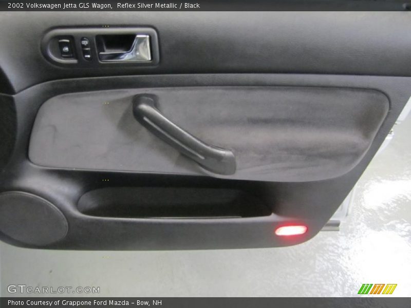 Reflex Silver Metallic / Black 2002 Volkswagen Jetta GLS Wagon