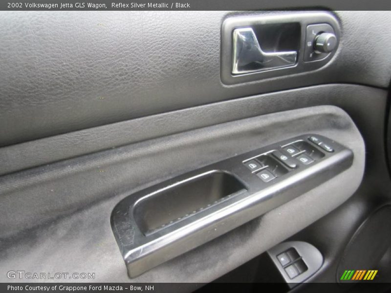 Reflex Silver Metallic / Black 2002 Volkswagen Jetta GLS Wagon