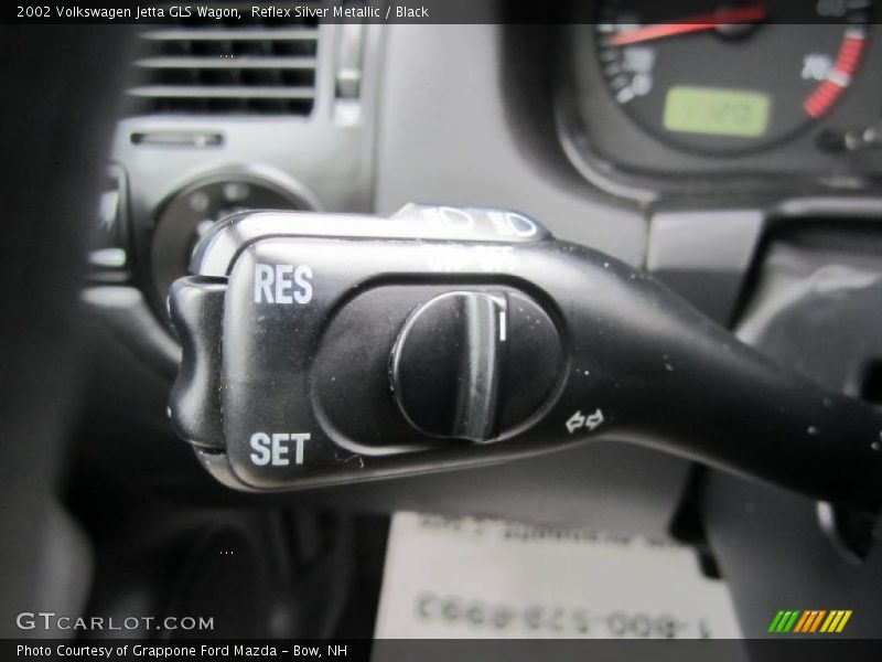 Reflex Silver Metallic / Black 2002 Volkswagen Jetta GLS Wagon