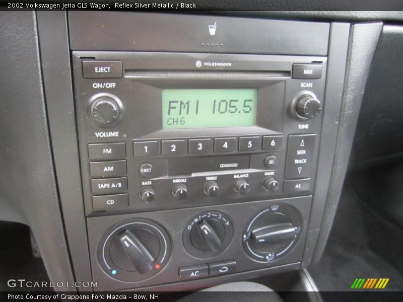 Reflex Silver Metallic / Black 2002 Volkswagen Jetta GLS Wagon