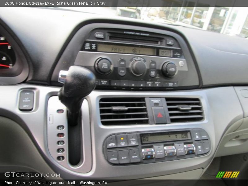 Slate Green Metallic / Gray 2008 Honda Odyssey EX-L