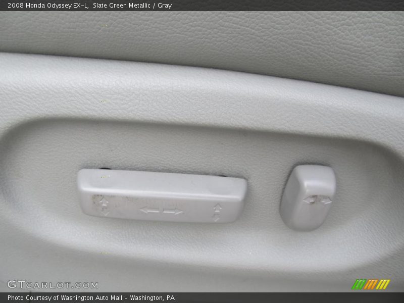 Slate Green Metallic / Gray 2008 Honda Odyssey EX-L