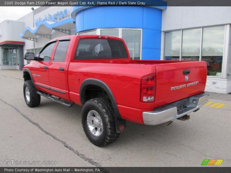 Flame Red / Dark Slate Gray 2005 Dodge Ram 2500 Power Wagon Quad Cab 4x4