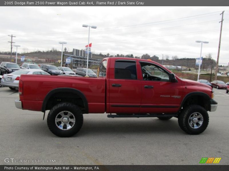 Flame Red / Dark Slate Gray 2005 Dodge Ram 2500 Power Wagon Quad Cab 4x4