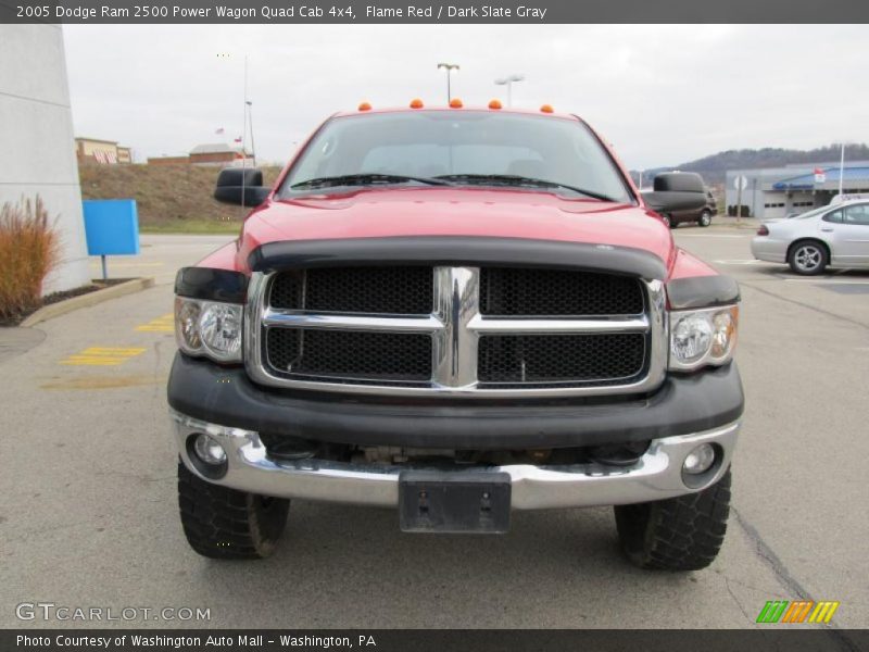 Flame Red / Dark Slate Gray 2005 Dodge Ram 2500 Power Wagon Quad Cab 4x4