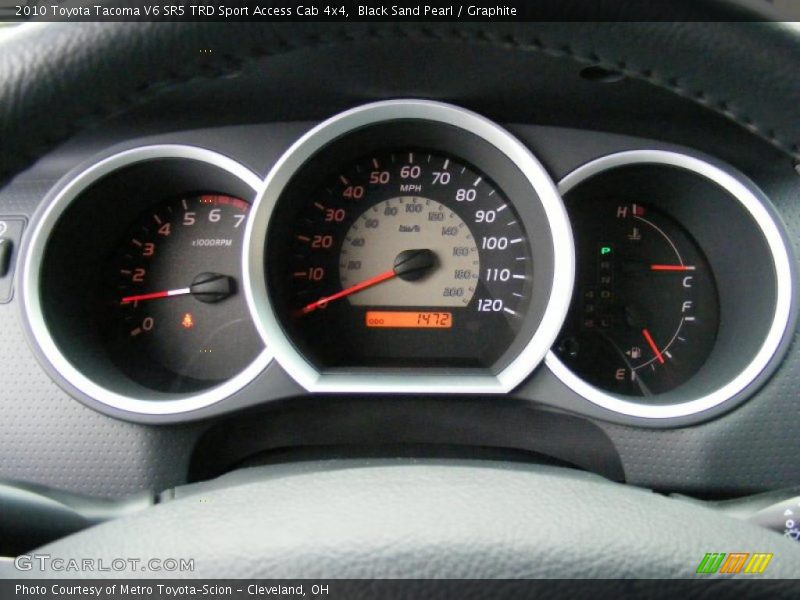 2010 Tacoma V6 SR5 TRD Sport Access Cab 4x4 V6 SR5 TRD Sport Access Cab 4x4 Gauges