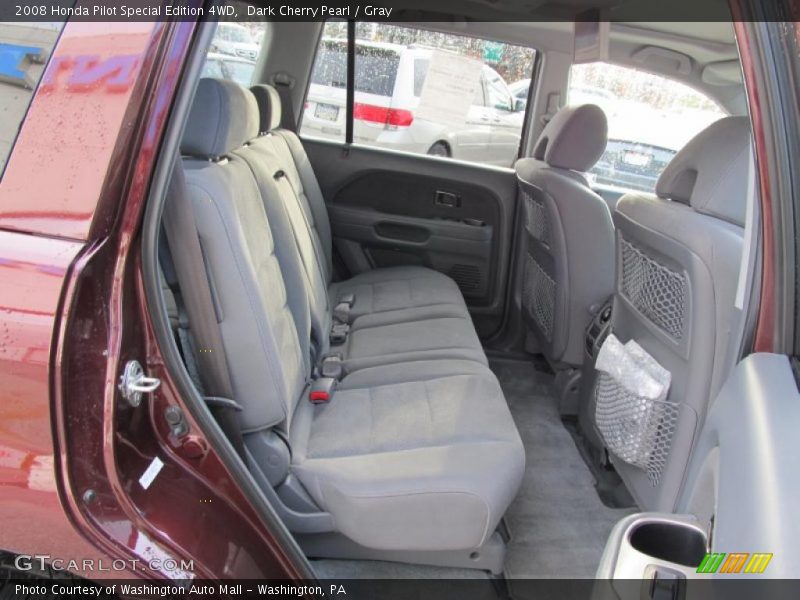 Dark Cherry Pearl / Gray 2008 Honda Pilot Special Edition 4WD