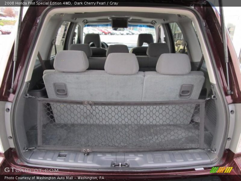 Dark Cherry Pearl / Gray 2008 Honda Pilot Special Edition 4WD