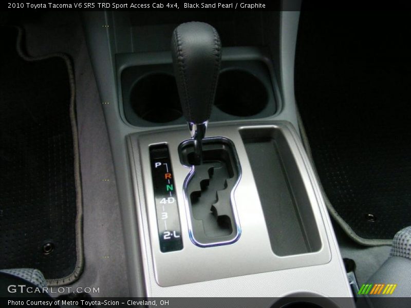  2010 Tacoma V6 SR5 TRD Sport Access Cab 4x4 5 Speed ECT-i Automatic Shifter