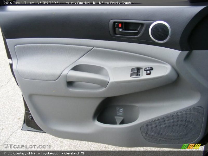 Door Panel of 2010 Tacoma V6 SR5 TRD Sport Access Cab 4x4