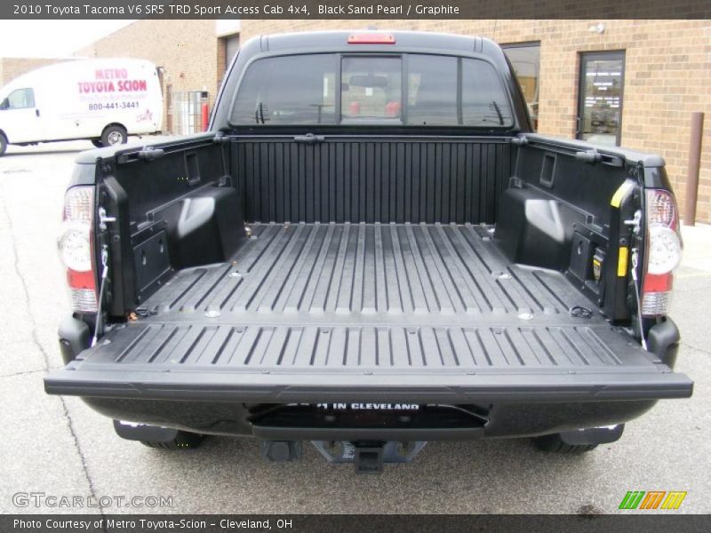 Black Sand Pearl / Graphite 2010 Toyota Tacoma V6 SR5 TRD Sport Access Cab 4x4