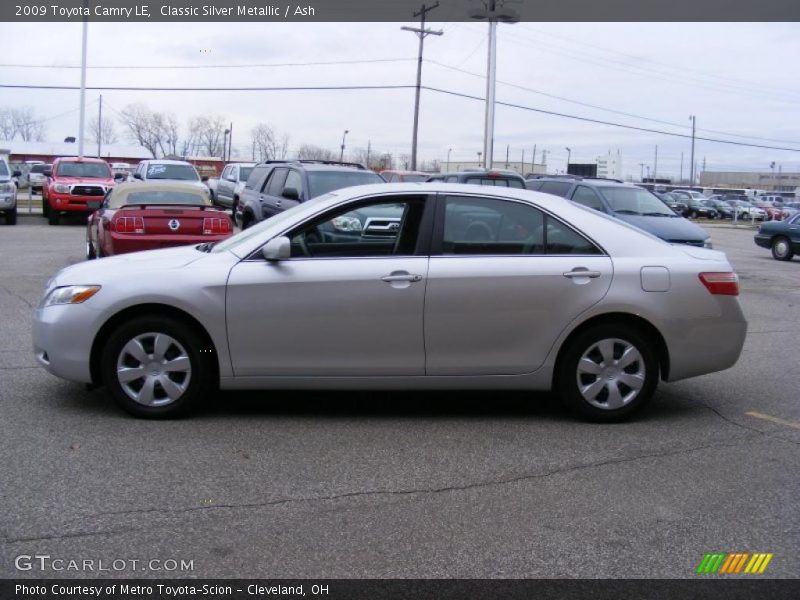 Classic Silver Metallic / Ash 2009 Toyota Camry LE