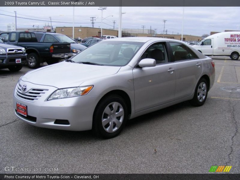 Classic Silver Metallic / Ash 2009 Toyota Camry LE