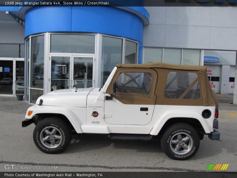  1998 Wrangler Sahara 4x4 Stone White