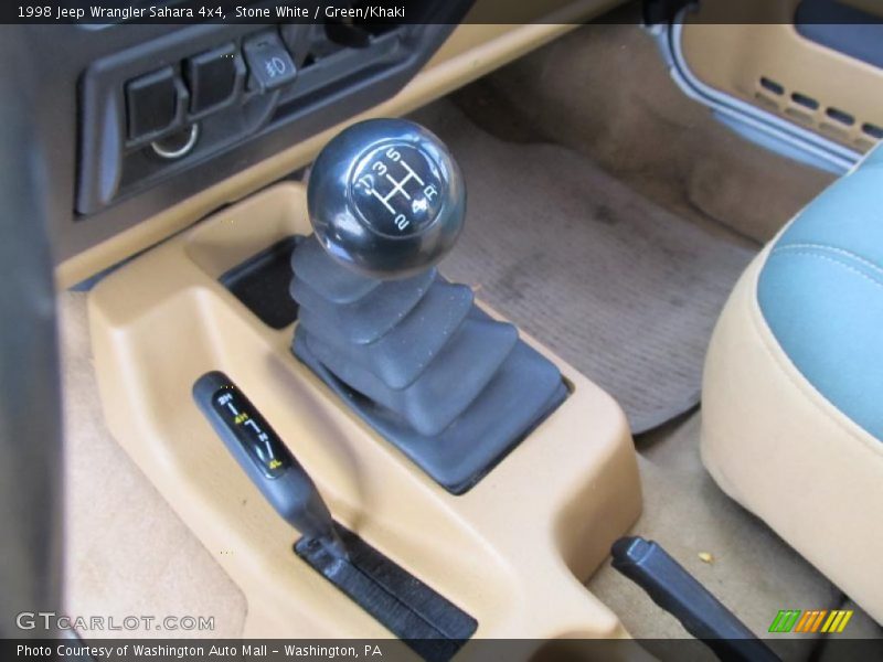  1998 Wrangler Sahara 4x4 5 Speed Manual Shifter