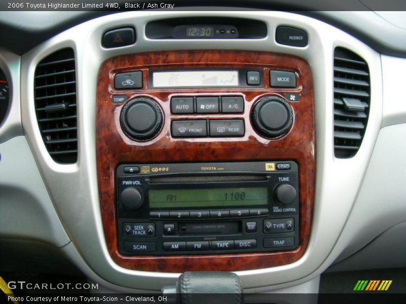 Black / Ash Gray 2006 Toyota Highlander Limited 4WD