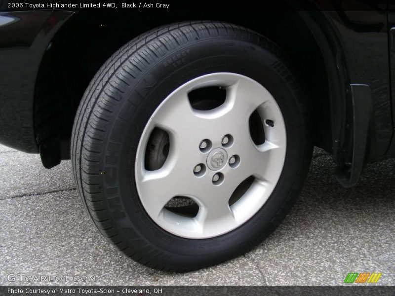Black / Ash Gray 2006 Toyota Highlander Limited 4WD