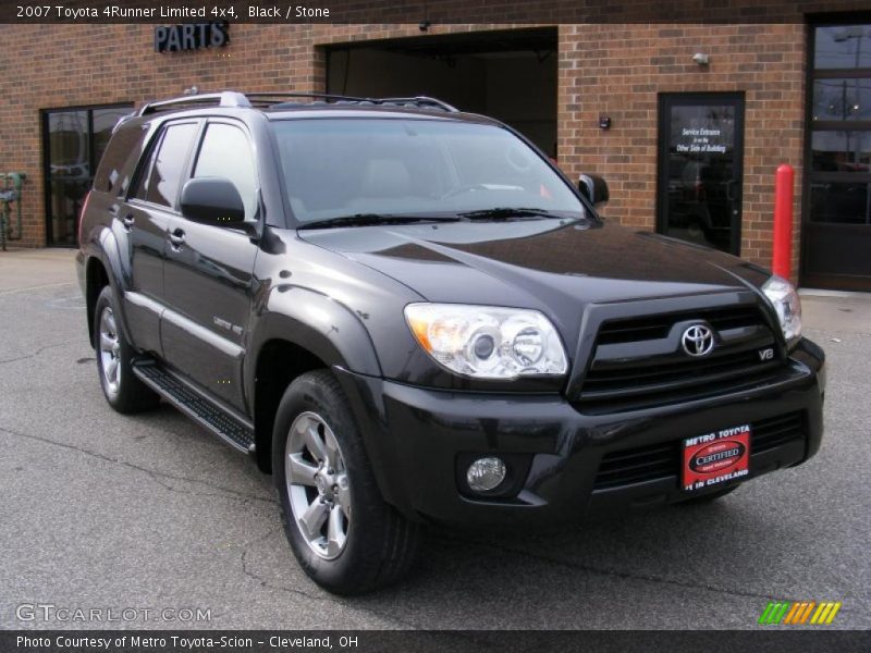 Black / Stone 2007 Toyota 4Runner Limited 4x4