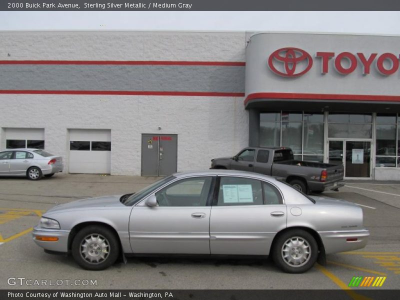 Sterling Silver Metallic / Medium Gray 2000 Buick Park Avenue