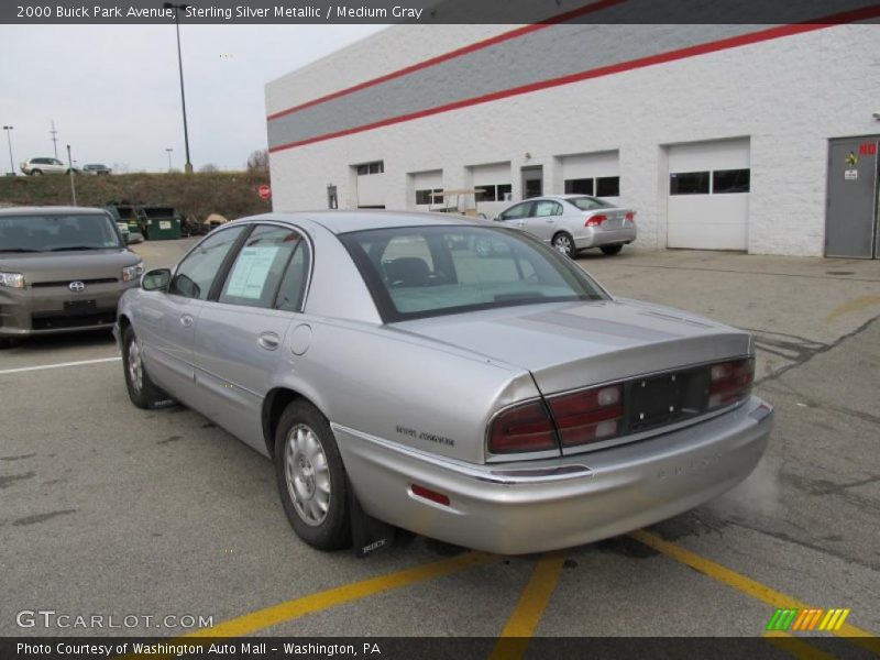 Sterling Silver Metallic / Medium Gray 2000 Buick Park Avenue