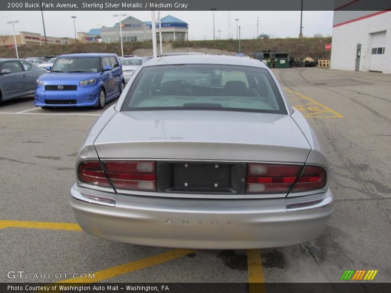 Sterling Silver Metallic / Medium Gray 2000 Buick Park Avenue