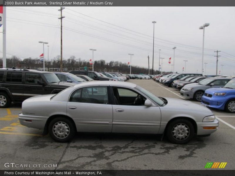 Sterling Silver Metallic / Medium Gray 2000 Buick Park Avenue