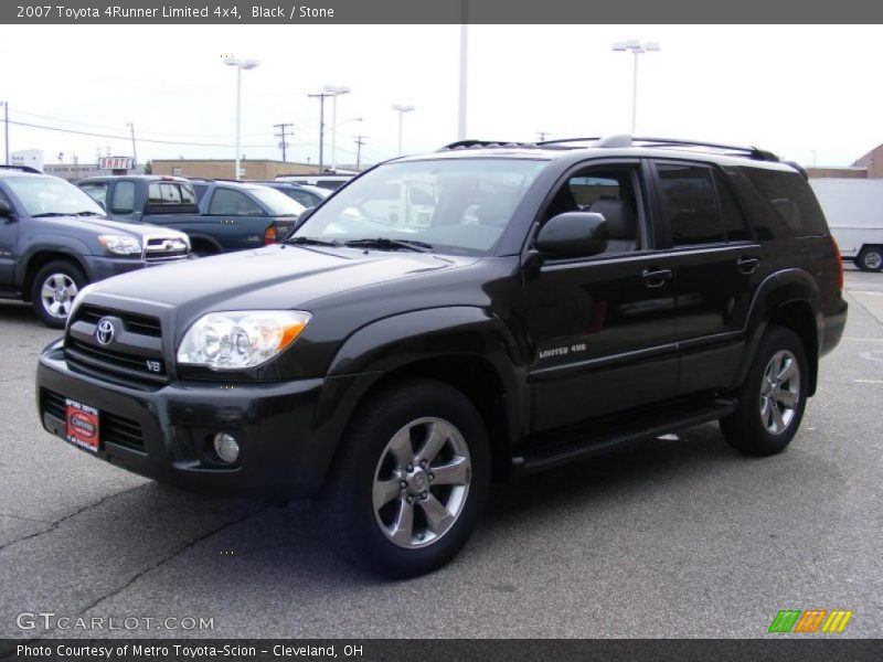 Black / Stone 2007 Toyota 4Runner Limited 4x4