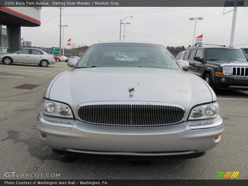 Sterling Silver Metallic / Medium Gray 2000 Buick Park Avenue