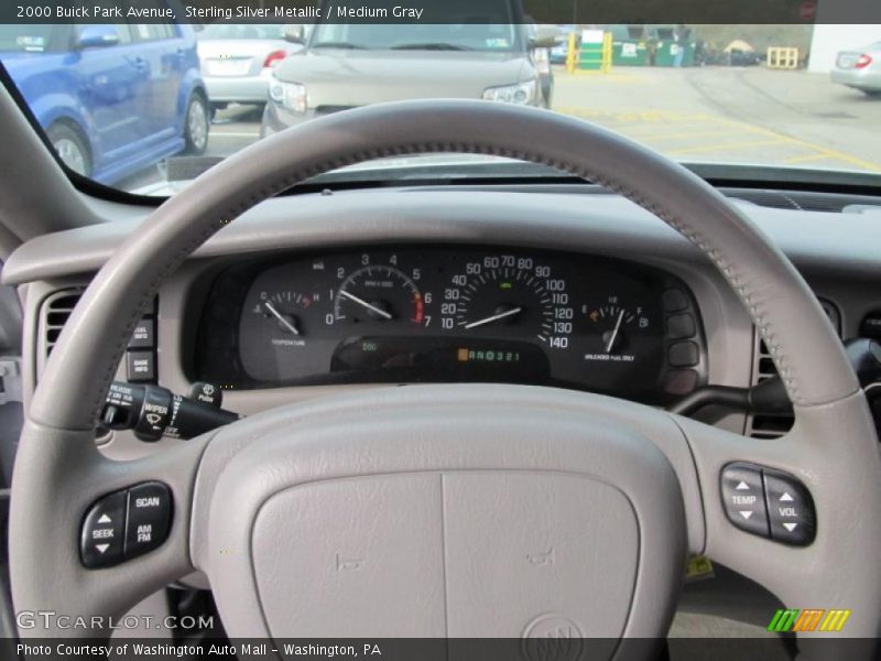 Sterling Silver Metallic / Medium Gray 2000 Buick Park Avenue