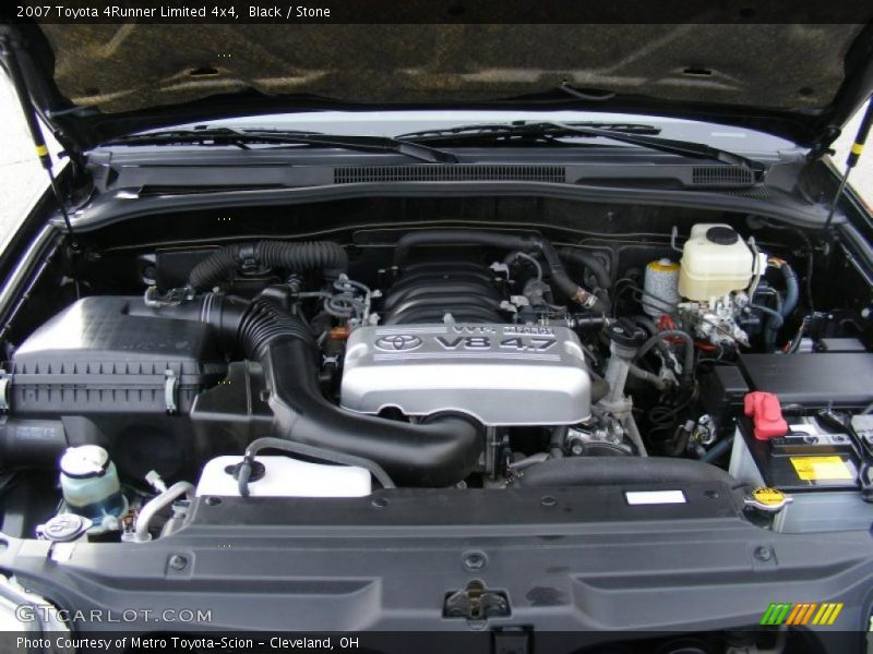  2007 4Runner Limited 4x4 Engine - 4.7 Liter DOHC 32-Valve VVT-i V8