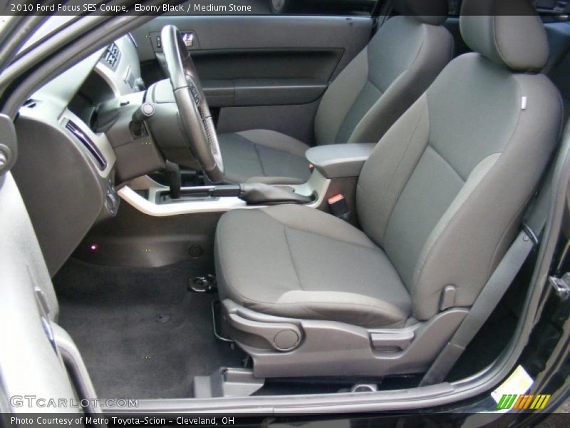  2010 Focus SES Coupe Medium Stone Interior