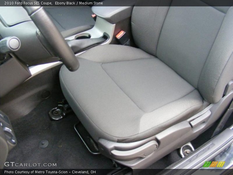 Ebony Black / Medium Stone 2010 Ford Focus SES Coupe