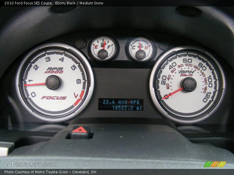  2010 Focus SES Coupe SES Coupe Gauges