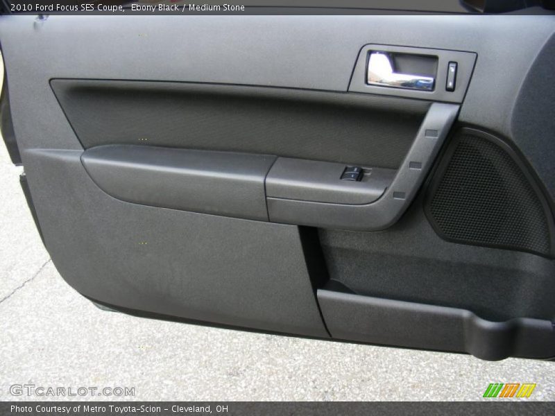Ebony Black / Medium Stone 2010 Ford Focus SES Coupe
