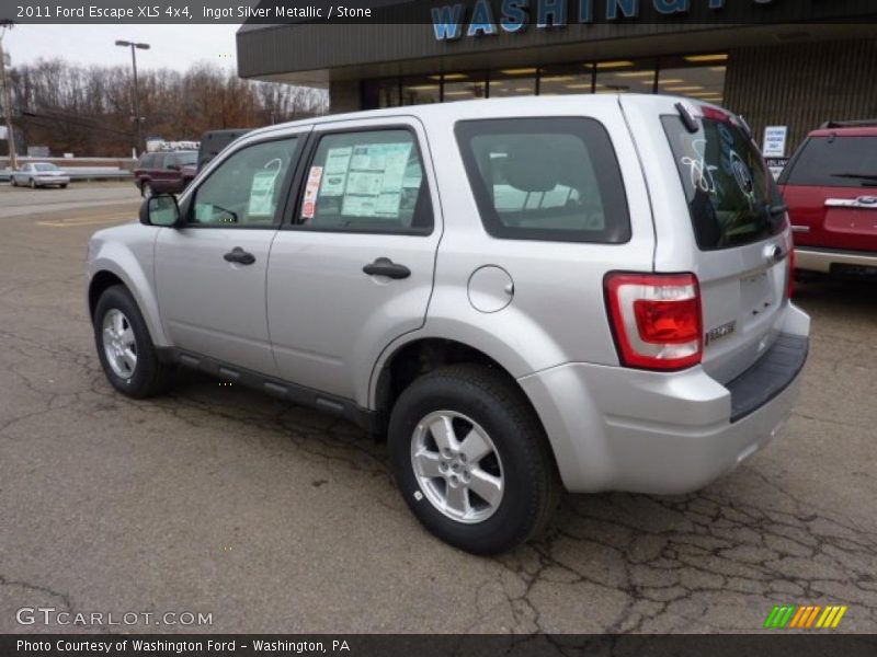 Ingot Silver Metallic / Stone 2011 Ford Escape XLS 4x4