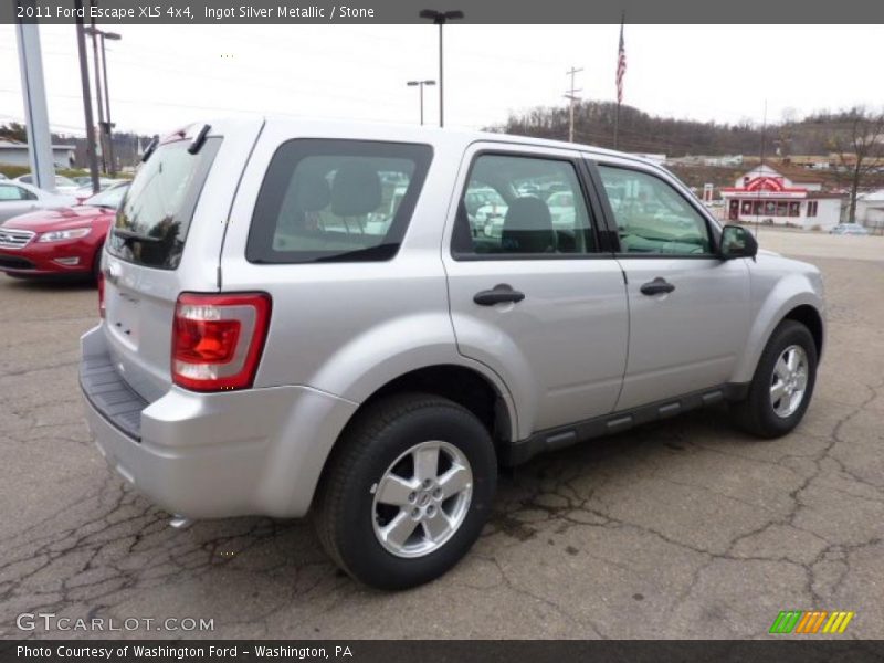 Ingot Silver Metallic / Stone 2011 Ford Escape XLS 4x4