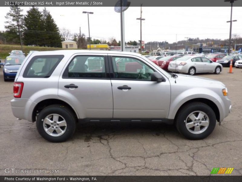 Ingot Silver Metallic / Stone 2011 Ford Escape XLS 4x4