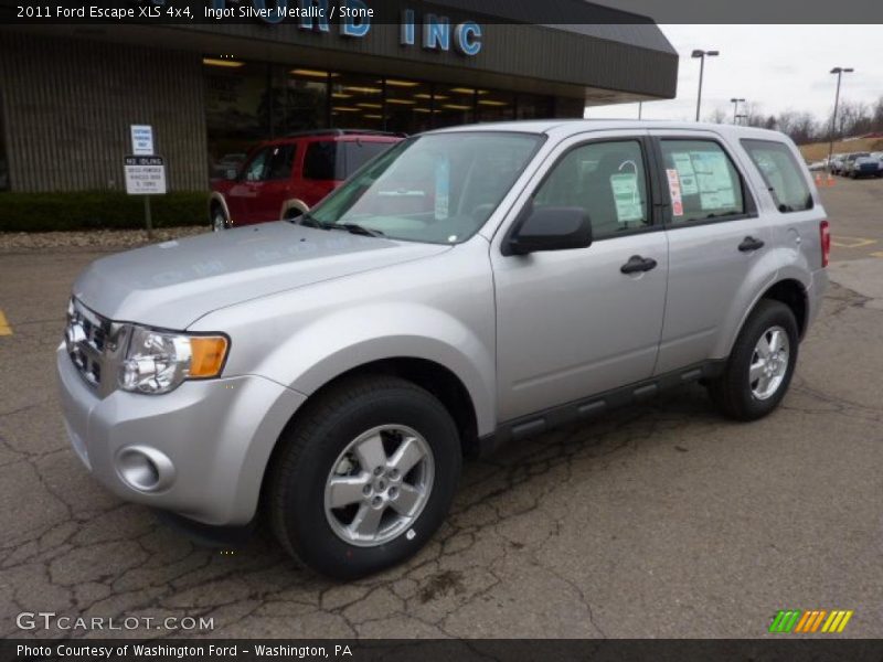 Ingot Silver Metallic / Stone 2011 Ford Escape XLS 4x4
