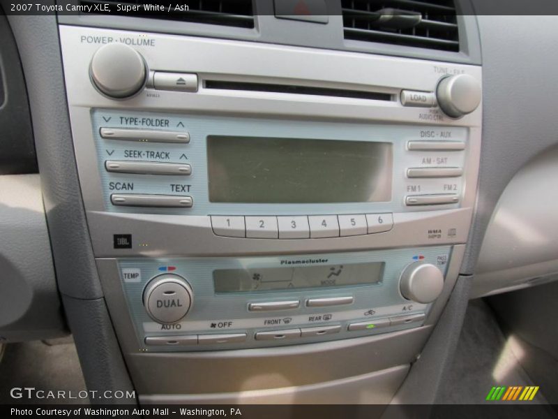 Super White / Ash 2007 Toyota Camry XLE