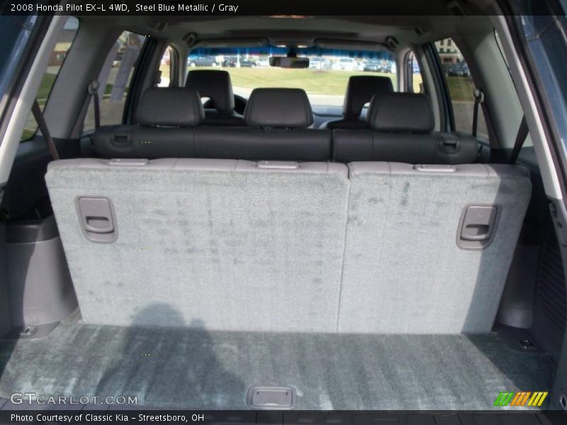 Steel Blue Metallic / Gray 2008 Honda Pilot EX-L 4WD